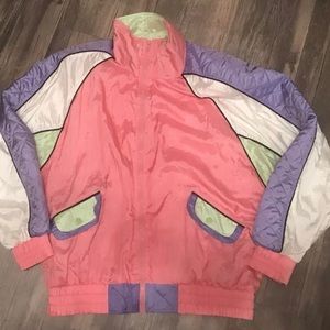 Vintage pink 90’s Windbreaker cheap